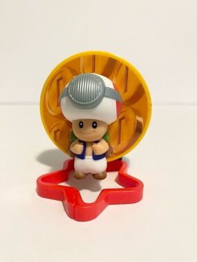 McDonald’s Mario Galaxy Toad Happy Meal Toy 2026 Movie Clip Mcdonalds